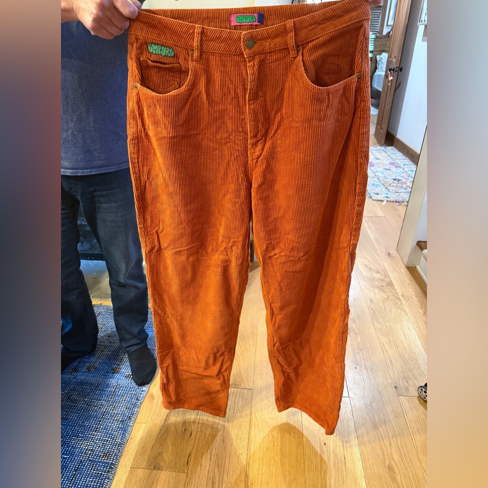 Empyre Orange Corduroy Pants